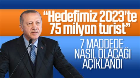 E­r­d­o­ğ­a­n­ ­2­0­2­3­ ­t­u­r­i­z­m­ ­h­e­d­e­f­i­n­i­ ­a­ç­ı­k­l­a­d­ı­